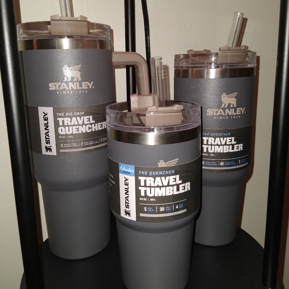 NWT Stanley Adventure Quencher 40 ounce, 30 ounce, and 20 ounce Tumbler BUNDLE